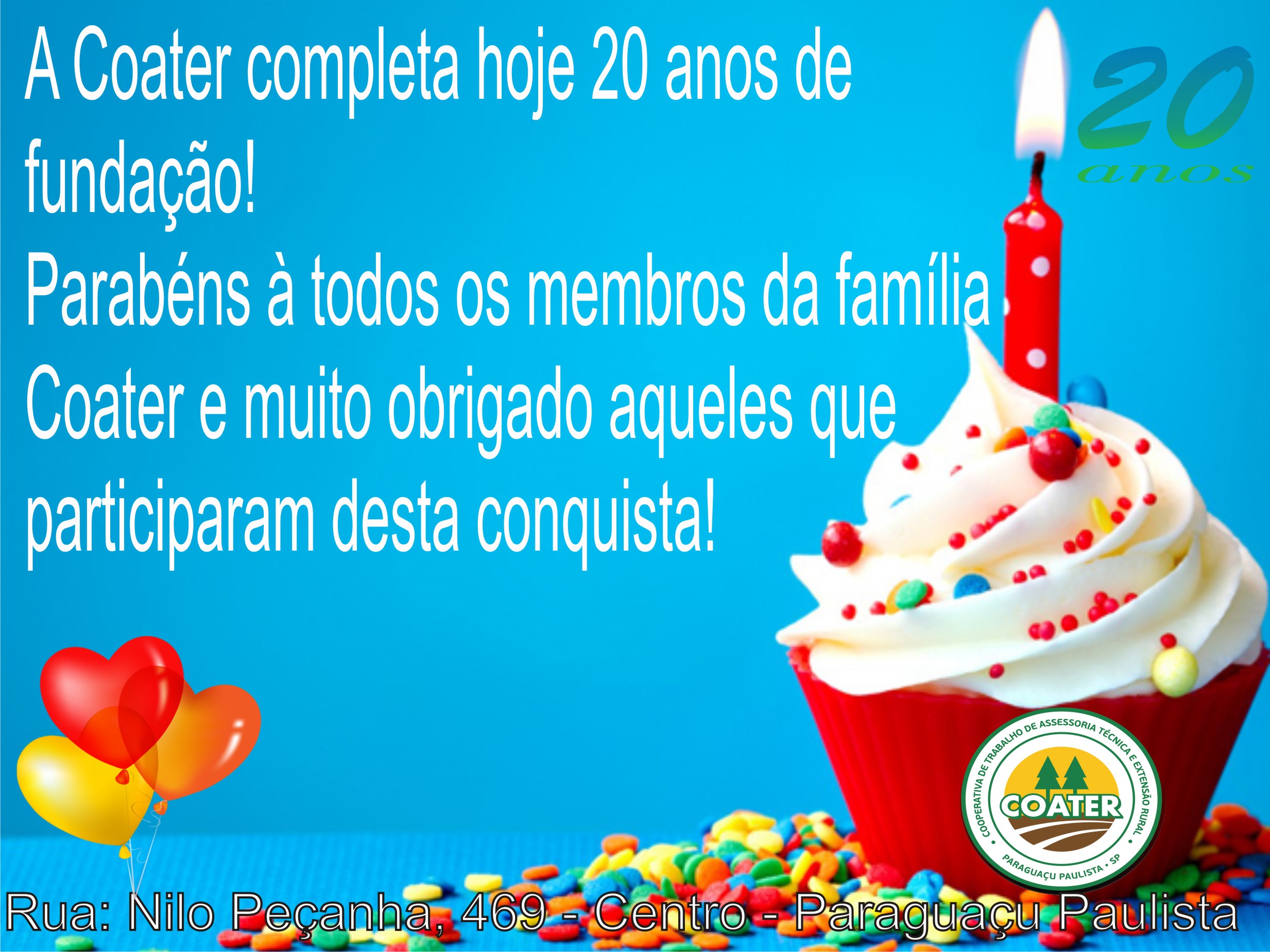 Coater 20 anos